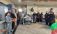 عیادت از بیماران دیالیزی به مناسبت روز جهانی بیماری های خاص و صعب العلاج 
